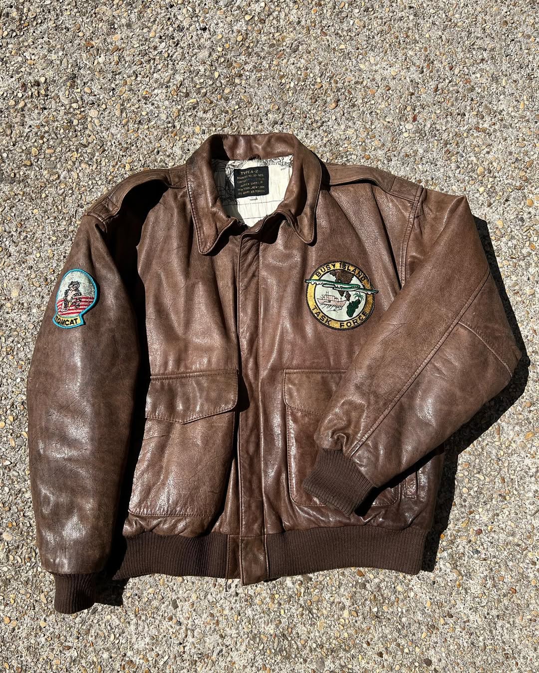 GIACCHE IN PELLE - American Military Vintage