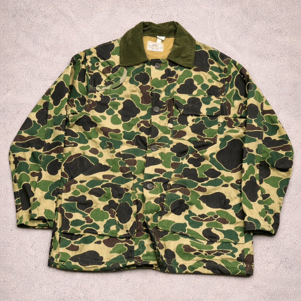 Giacca Duck Camo in cotone Impermeabile - American Military Vintage