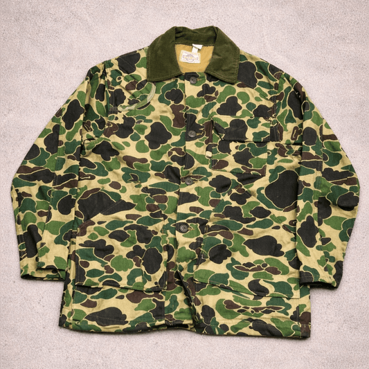 Giacca Duck Camo in cotone Impermeabile - American Military Vintage