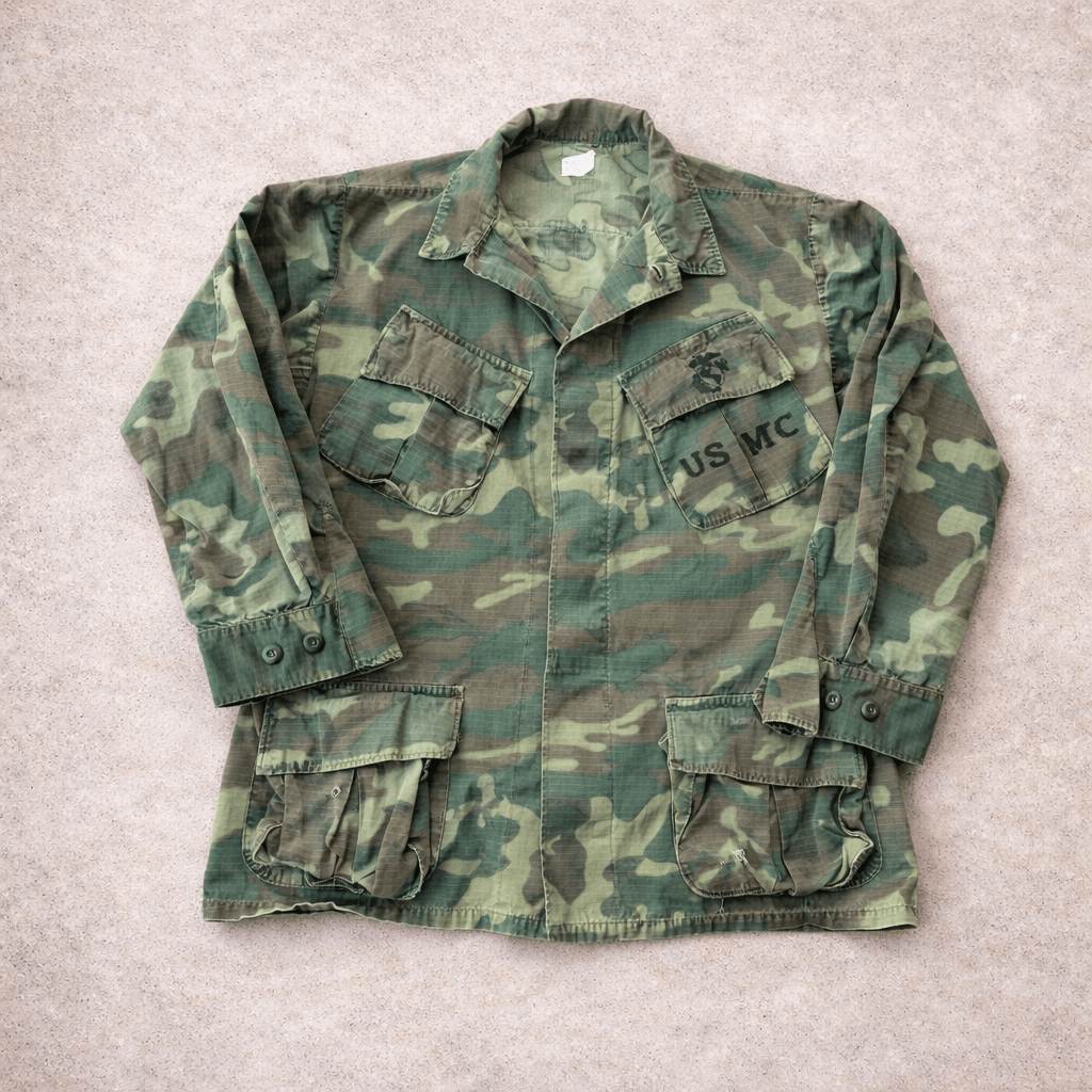 Jungle Jacket ERDL Originale Vietnam - American Military Vintage