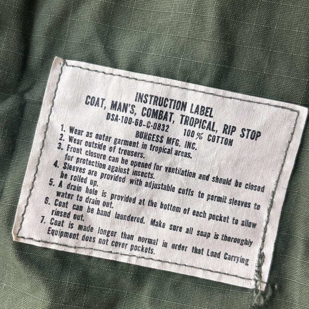 Jungle Jacket Originale Vietnam - American Military Vintage