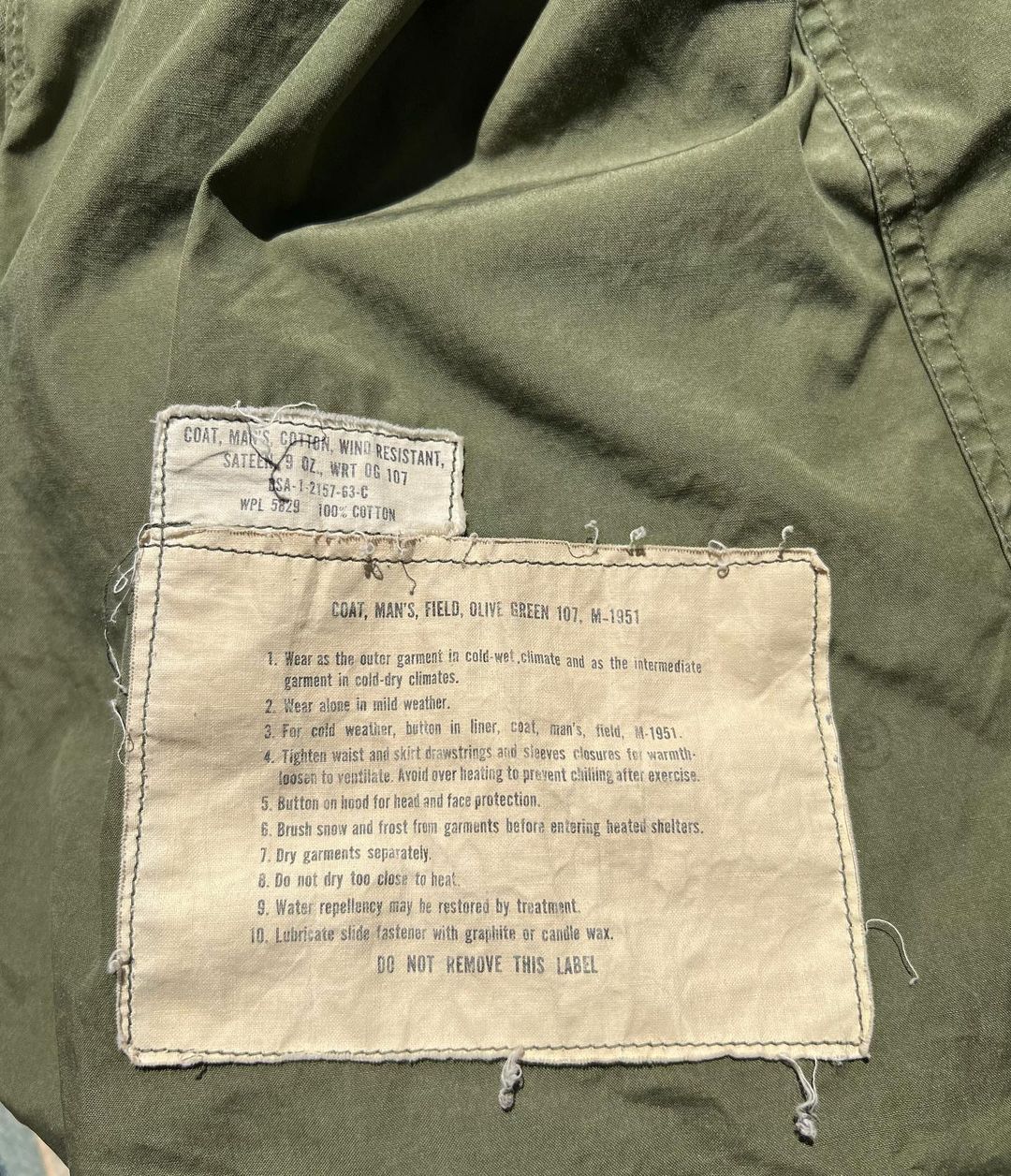 M51 Field Jacket Originale Vintage - American Military Vintage