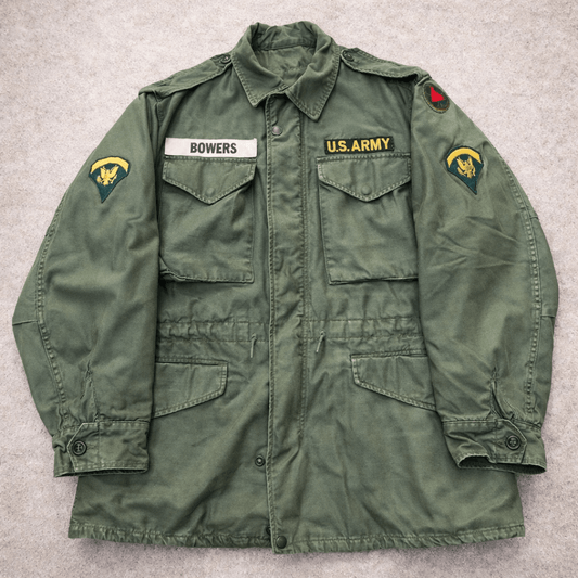 M51 Field Jacket Originale Vintage con Patch - American Military Vintage