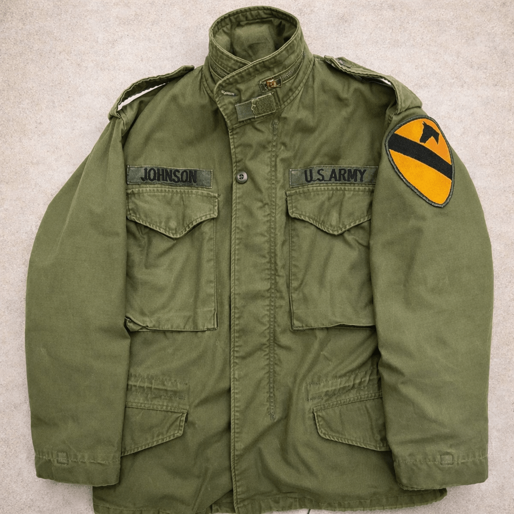 M65 Field Jacket Originale Vintage con Patch - American Military Vintage