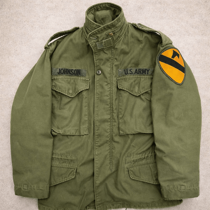 M65 Field Jacket Originale Vintage con Patch - American Military Vintage